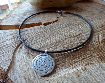 Kette Collier mit Spirale Farbwahl chrissona®