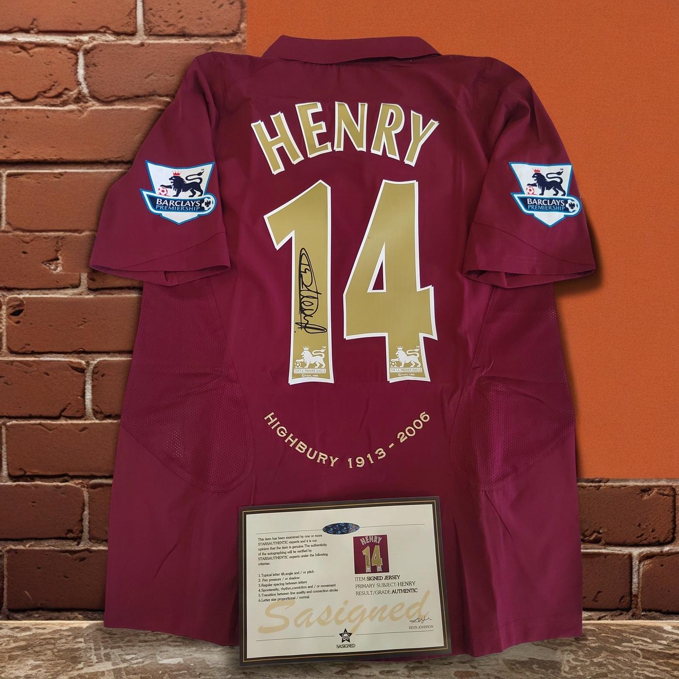 Henry vintage arsenal jersey - Etsy 日本