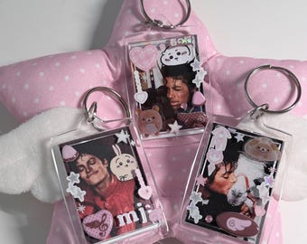 michael jackson keychains (read desc)