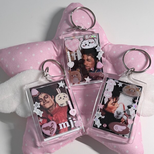 michael jackson keychains (read desc)