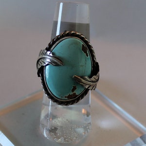 Carico Lake Turquoise and Sterling Silver Ring