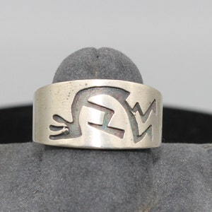 Sterling Silver Kokopelli Ring Asstd Sizes