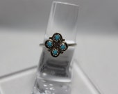 Sterling Silver and Turquoise  Ring