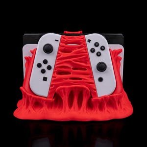 Ergonomic Nintendo Switch Joy-Con Grip Holder | Comfortable Hand Grip for Switch & OLED | Single, Pair, or Full Dock Stand Kit