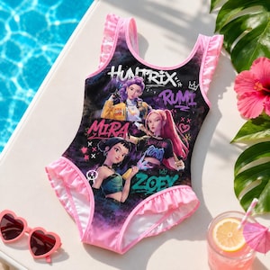 K Pop Swimsuit - Etsy