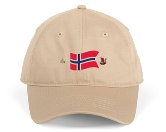 Norwegian Hat With Viking And Ship