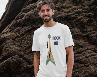Camiseta Rock On para hombre