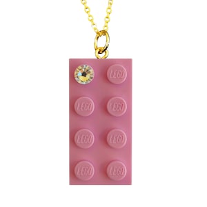 Lego necklace heart walmart sale