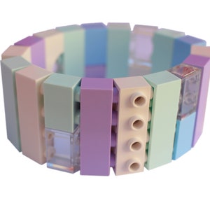 Sweet Lolita bracelet - Kawaii bracelet - Sweet Lolita jewelry - Kawaii jewelry - made from LEGO® bricks on stretchy cords