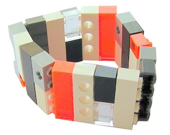 Collectible bracelet Model 13 - made from LEGO® bricks on stretchy cords