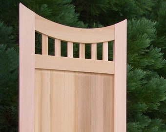 Garden Gate, Western Red Cedar, Made to order, Traditional Joinery
