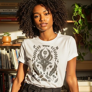 Camiseta del horóscopo de Capricornio: camiseta del zodiaco, camiseta sin mangas o camisa de manga larga, ropa de astrología, carta natal, signo del zodiaco