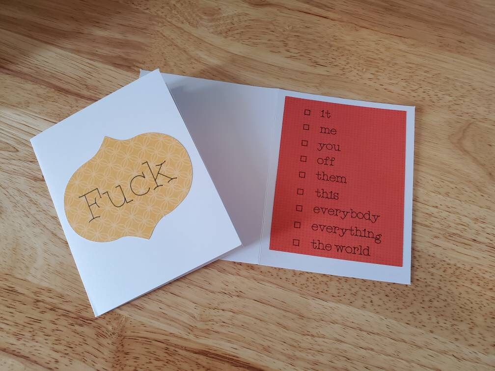 Fuck card