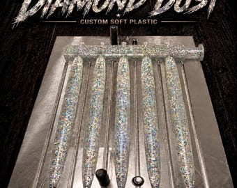 Diamond Dust - 5" Custom Soft Plastic Stick Bait