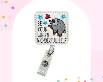 Jimothy Badge Reel, RN Medical ID Holder