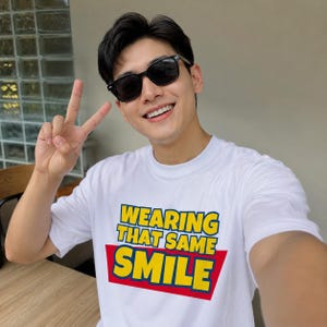 Wearing That Same Smile PNG, I Knew It I Knew You PNG, Toy Inspired PNG Design, Concert Fan PNG, Retro Graphic PNG