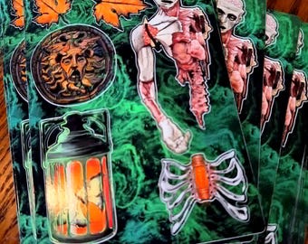 A6 Frankenstein (2025) Sticker Sheet Waterproof Vinyl