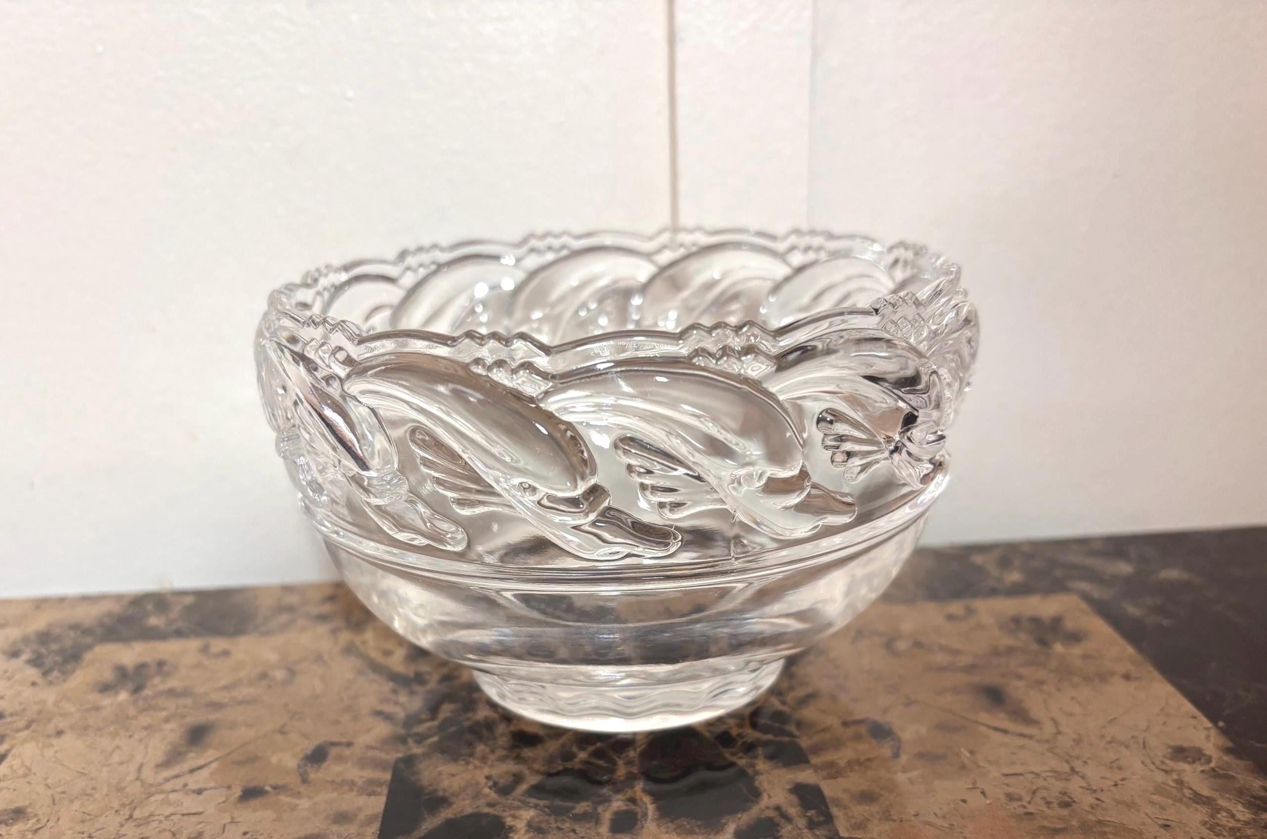 Tiffanys and Co Glass Bowl - Etsy