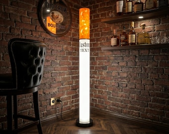 Giant Cigarette Lamp - Commercial Business Signage, Quirky Storefront Display & Table Lamp Alternative