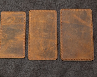 Leather Desk Pad for smartphone, keys, watch or other stuff