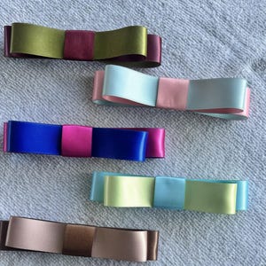 Noeud d'école de tous les jours |Noeud classique multicolore |Noeud en queue de cochon | Noeud à double boucle pour tout-petit | Arc allegator | Noeud décoratif luxueux | Cheveux élégants