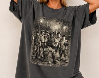 Comfort Colors Vintage The Sandlot Shirt, Legends Never Die Baseball T-Shirt, Retro Baseball 90s Tee