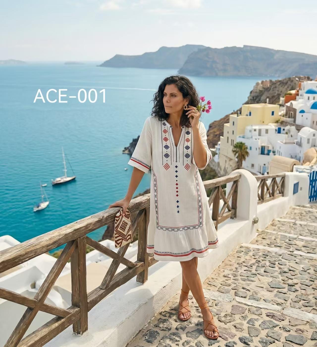 casual greek style dresses White greek goddess dress Kayame