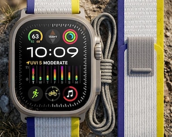 Trail Loop Band for Apple Watch Ultra – Sporty Nylon Strap (49mm)