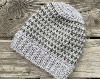 PATTERN ONLY - Rocky Ridge Beanie - PDF Crochet Pattern