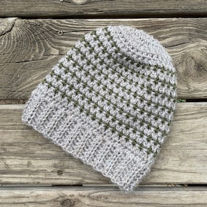 PATTERN ONLY - Rocky Ridge Beanie - PDF Crochet Pattern