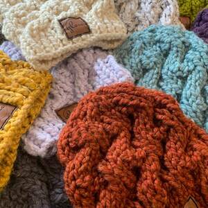 NUR MUSTER - 2021 Glow Beanie - eine Strickmütze PDF Muster, Sweet Pea & Sparrow