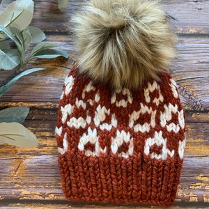 PATTERN ONLY - Be Fierce Toque - PDF Knitting pattern