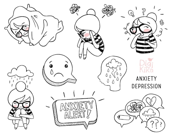 Anxious Girl Clipart Christmas