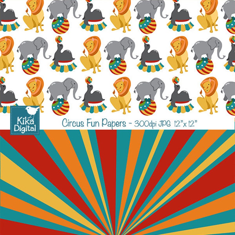 Circus printable picture