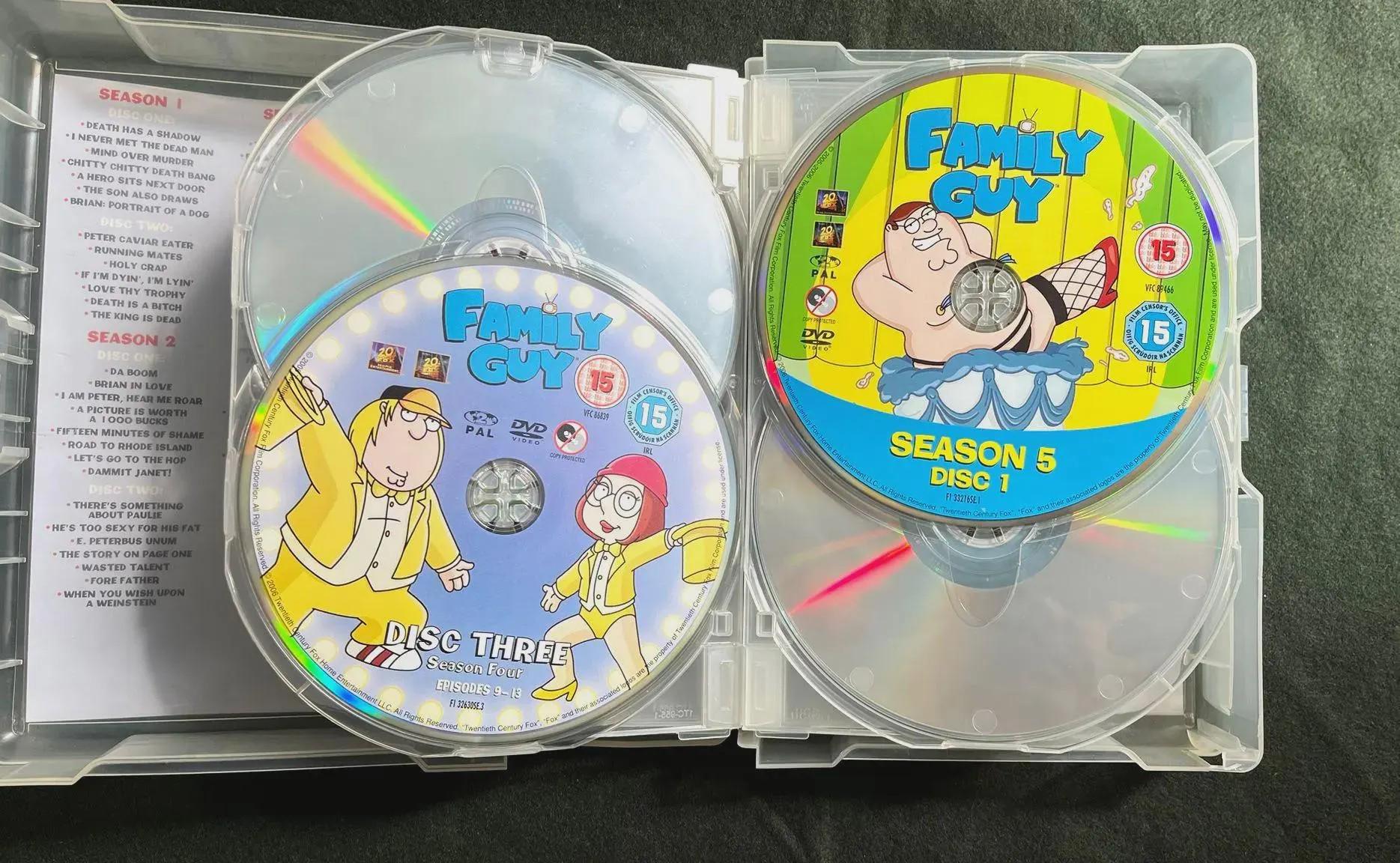 Family Guy Complete Seasons 1-12 DVD Box Set – 34 Disc Collector's