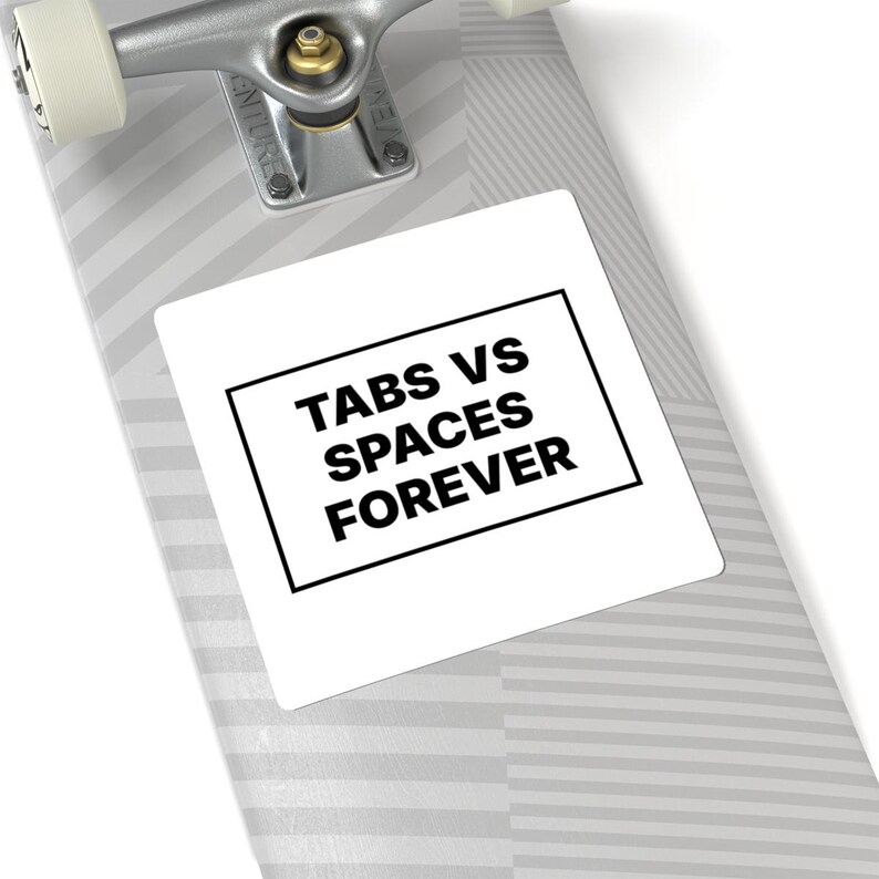 Tabs vs Spaces Forever image 8