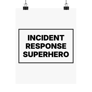 Supereroe della risposta agli incidenti