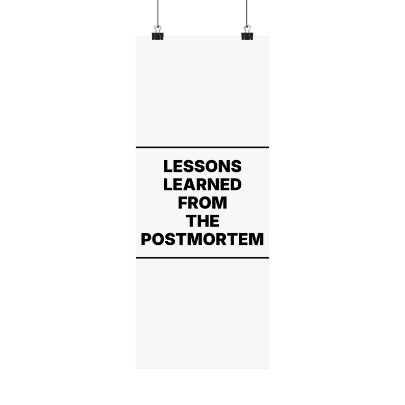 Lessons Learned from the Postmortem image 19