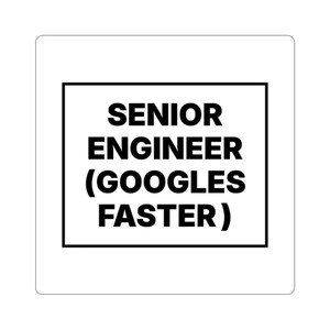 Senioringenjör (Googlerar snabbare) bild 10