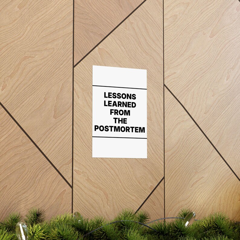 Lessons Learned from the Postmortem image 17