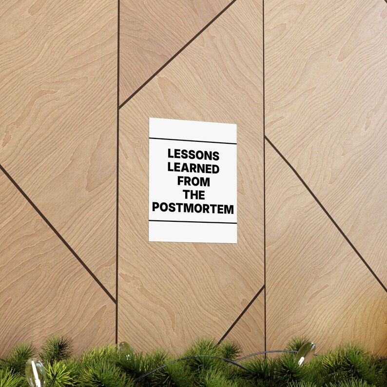Lessons Learned from the Postmortem image 13