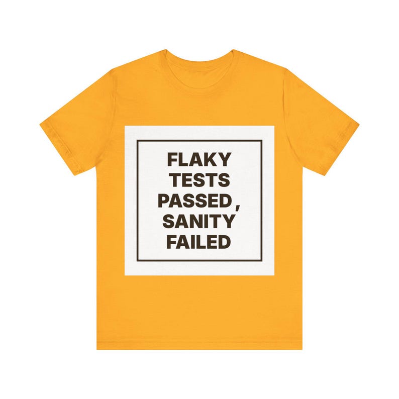 Flaky Tests Passed, Sanity Failed image 3