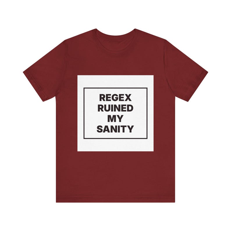 Regex Ruined My Sanity image 12