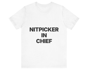 Nitpicker in Chief