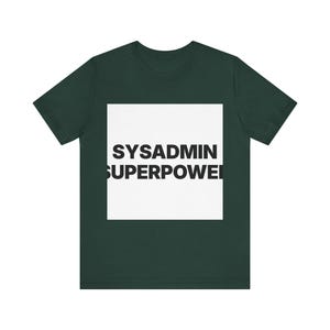 Sysadmin Superpower image 13