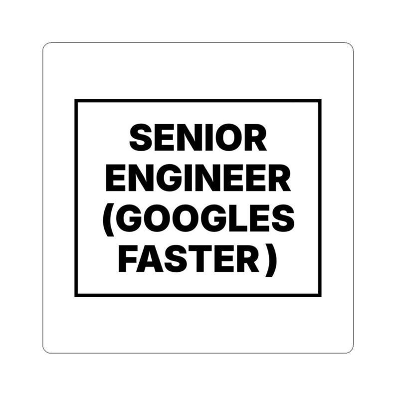 Senioringenjör (Googlerar snabbare) bild 4
