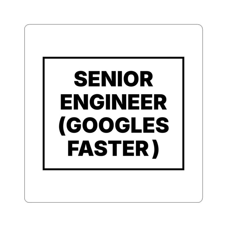 Senioringenjör (Googlerar snabbare) bild 7