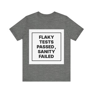Flaky Tests Passed, Sanity Failed image 1