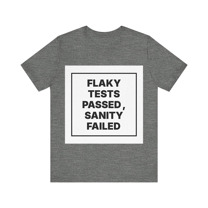 Flaky Tests Passed, Sanity Failed image 1
