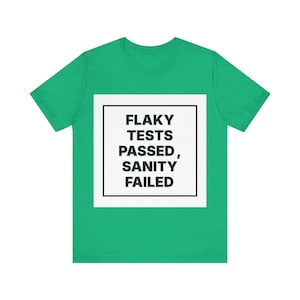 Flaky Tests Passed, Sanity Failed image 8